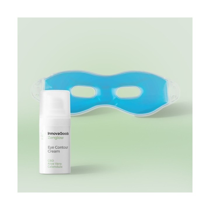 Pack Traitement Relaxant Contour des Yeux CBD InnovaGoods