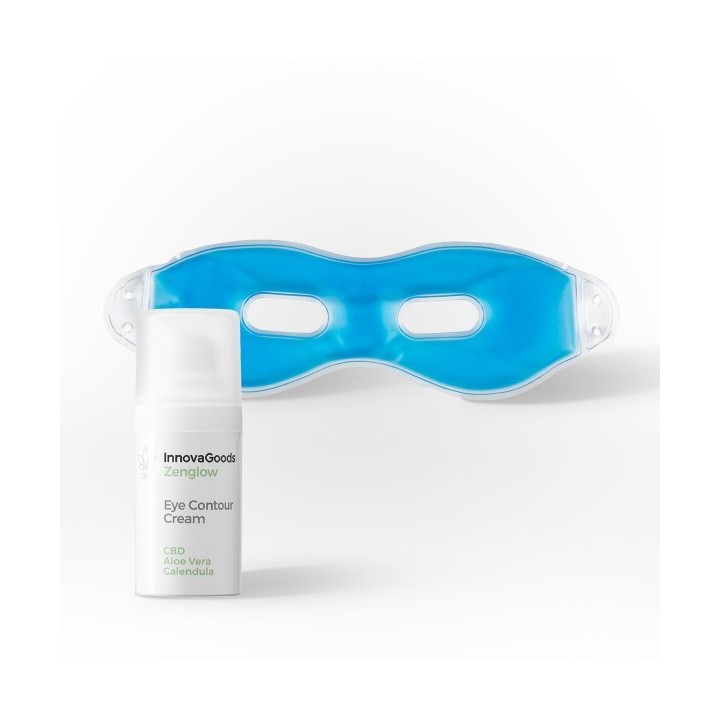 Pack Traitement Relaxant Contour des Yeux CBD InnovaGoods