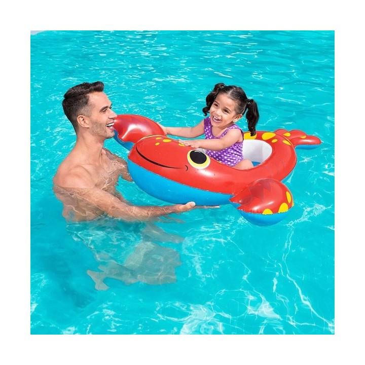 Bestway Bateau Gonflable Enfant Renard 94x66 cm +3 Ans Plage et Piscine 34168