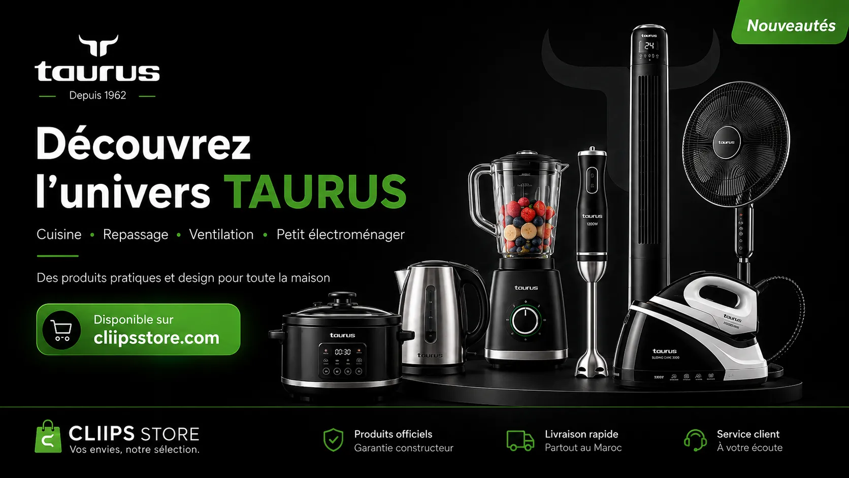 Découvrez l'univers TAURUS 