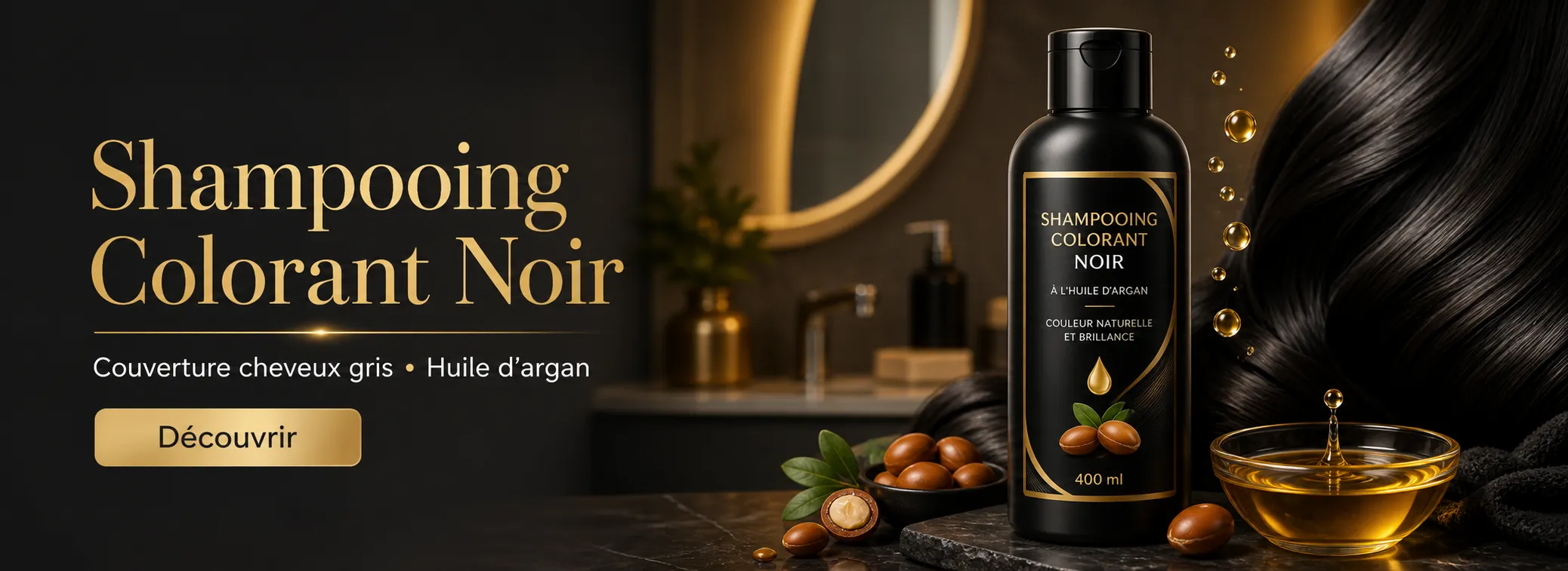Retrouvez une couleur uniforme avec Disaar Argan Oil 